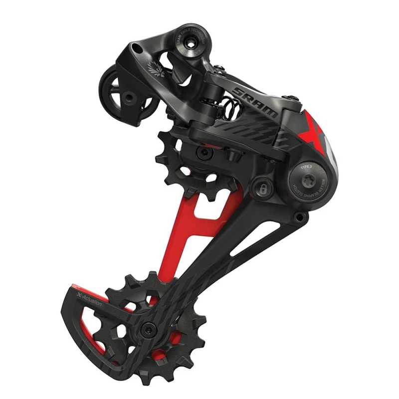 Cambio SRAM X01 Eagle Red 12 Velocita' 1 Cambio SRAM X01 Eagle Red 12 Velocita'