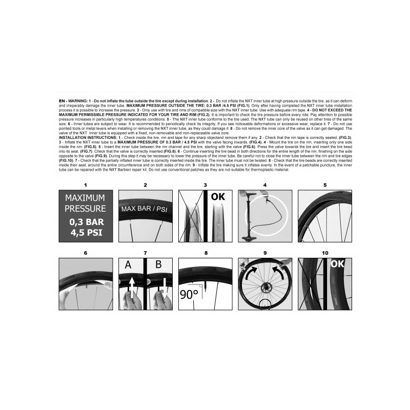 Camera D'aria Antiforatura BARBIERI NXT MTB 29"X2.0-2.6 135 Gr 6 Camera D'aria Antiforatura BARBIERI NXT MTB 29"X2.0-2.6 135 Gr - immagine 6