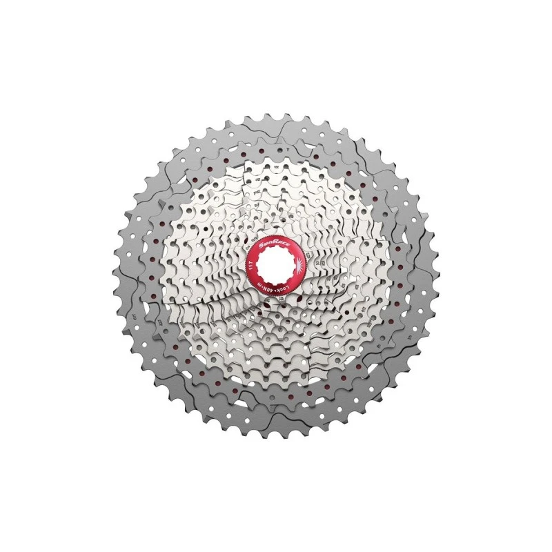 Cassetta Pignoni MTB SUNRACE MZ90 11-50 SILVER 12 V 2 Cassetta Pignoni MTB SUNRACE MZ90 11-50 SILVER 12 V - immagine 2