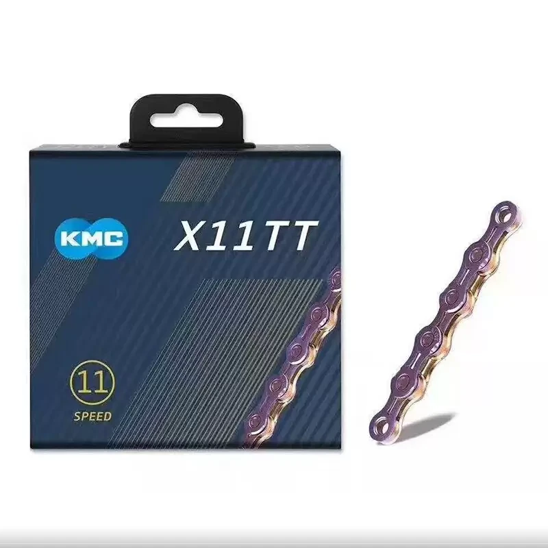 Catena KMC X11 TT NEO CROME Extra Light 11 Velocita' Special Edition 2 Catena KMC X11 TT NEO CROME Extra Light 11 Velocita' Special Edition - immagine 2