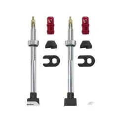 Coppia Valvole Tubeless Effetto Mariposa Kit 2 Ruote 100 Mm