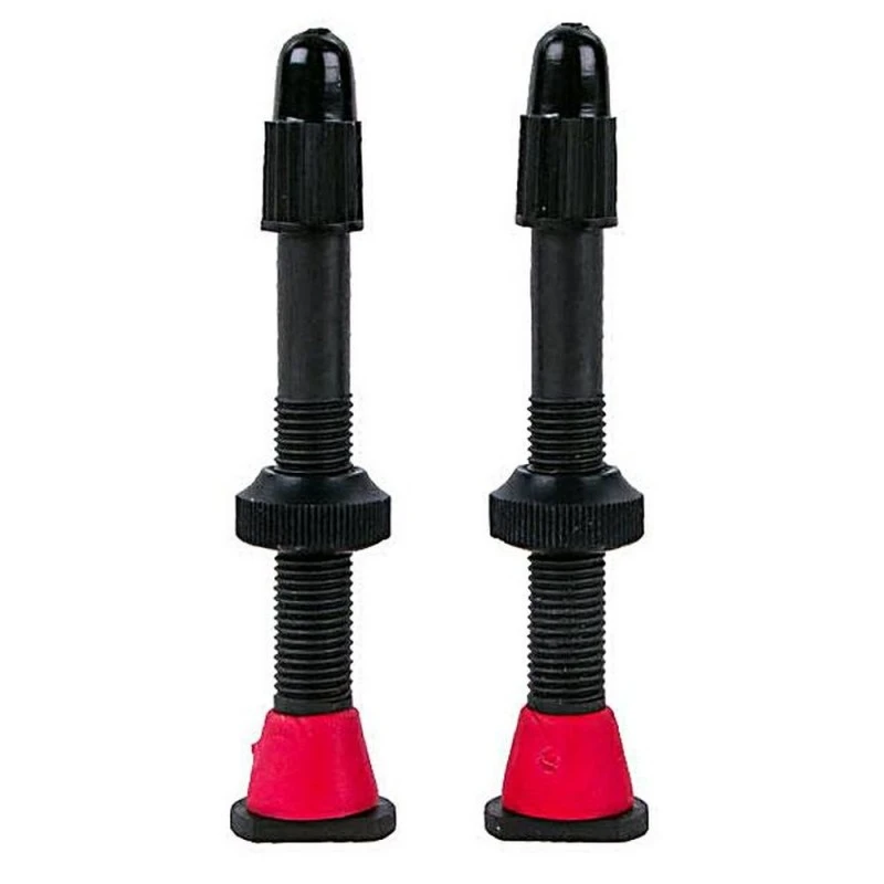 Coppia Valvole Tubeless In Carbonio BARBIERI + Spillo Di Ricambio 2 Coppia Valvole Tubeless In Carbonio BARBIERI + Spillo Di Ricambio - immagine 2