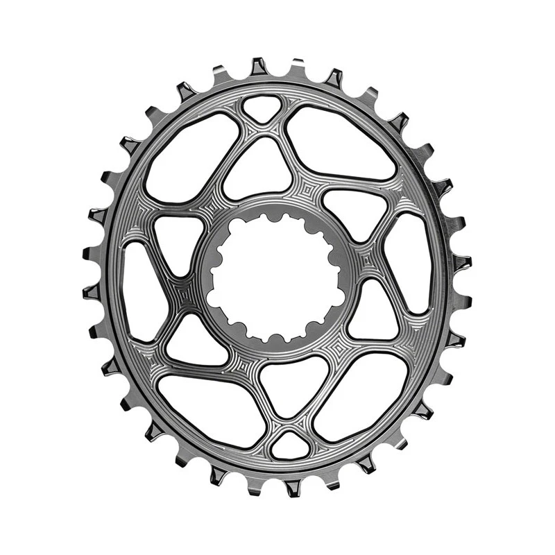 Corona AbsoluteBlack OVALE Sram Direct Mount BOOST TITANIUM 3mm 1 Corona AbsoluteBlack OVALE Sram Direct Mount BOOST TITANIUM 3mm