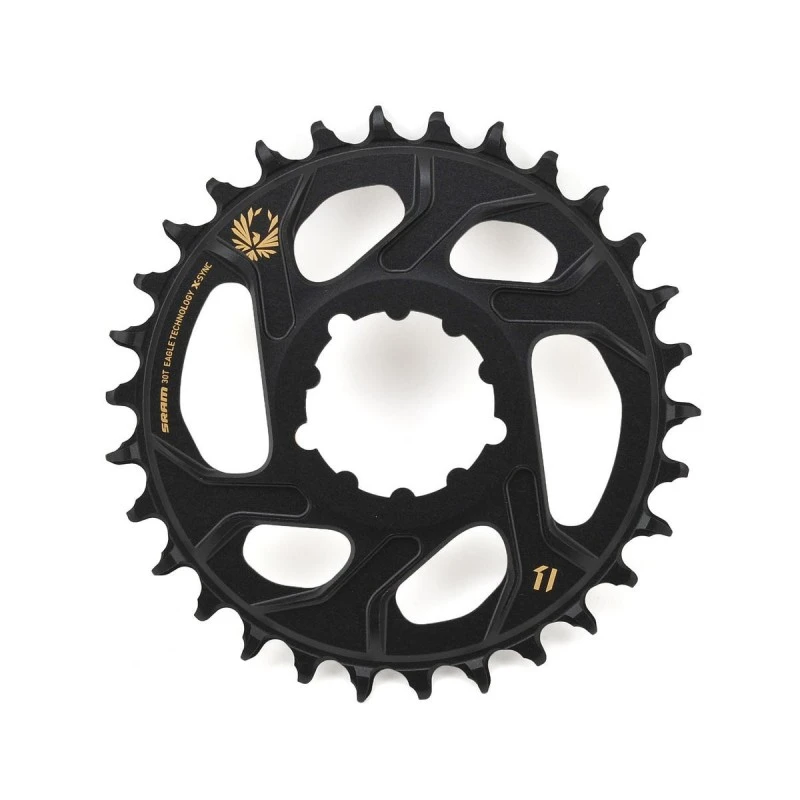 Corona SRAM Direct Mount X-Sync 12 EAGLE Off Set 6 Mm GOLD 2 Corona SRAM Direct Mount X-Sync 12 EAGLE Off Set 6 Mm GOLD - immagine 2