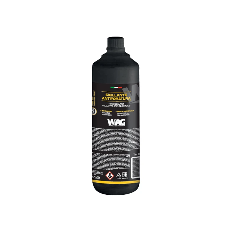 Lattice Sigillante Tubeless WAG Antiforatura Schiumoso 1000 Ml 1 Lattice Sigillante Tubeless WAG Antiforatura Schiumoso 1000 Ml