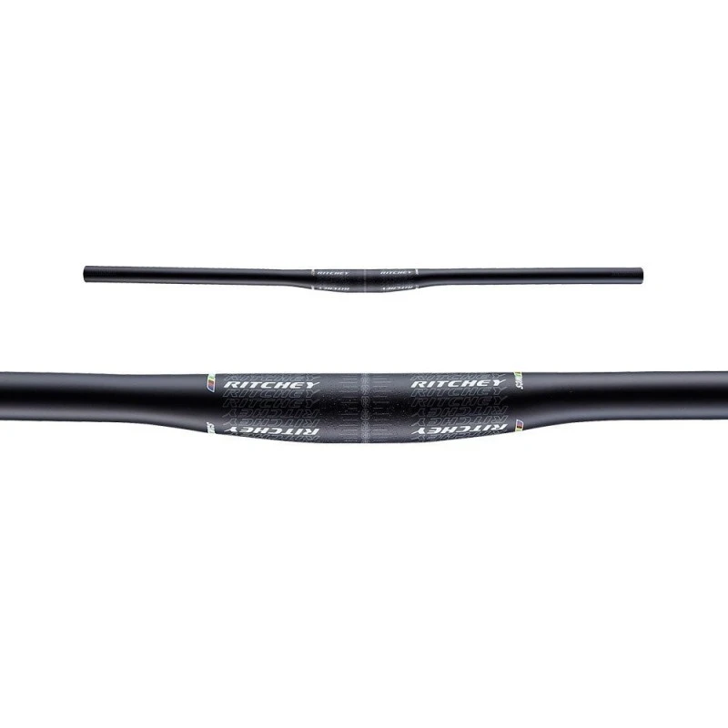 Manubrio MTB Ritchey WCS 2X Nero Opaco Curva 9 Gradi 1 Manubrio MTB Ritchey WCS 2X Nero Opaco Curva 9 Gradi