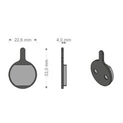 Pastiglie Freno Brenta Organiche CLARA 2000 MAGURA LOUISE